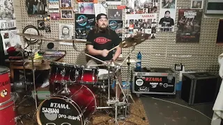 Scarlet Pleasure-What a Life drum cover by Pete.