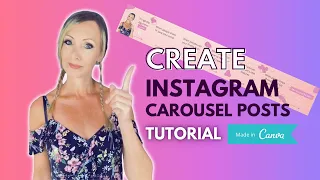 Create Engaging Instagram Carousel Posts - Canva Tutorial