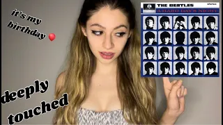 REACTING TO The Beatles: A HARD DAYS NIGHT  *BEST WAY TO CELEBRATE A BIRTHDAY* | One of my FAV songs