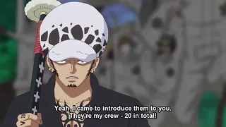 Funny Moment Law introduce his crew