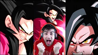 UFFICIALE!!!! 😍 REACTION A GOKU SUPER SAIYAN 4 FULL POWER NUOVO PG TANABATA LR | DOKKAN BATTLE ITA