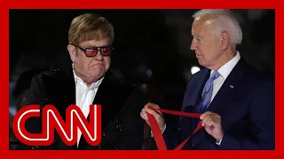 Biden's surprise brings Elton John to tears at White House