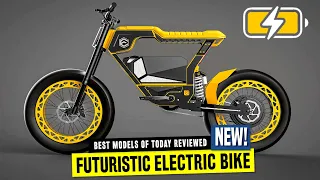 Top 5 Future Electric Bicycles w/ Smartest Features & Designs of Today