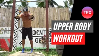 10 Minute TRX Upper Body Workout for Chest, Back,  Arms,  Core