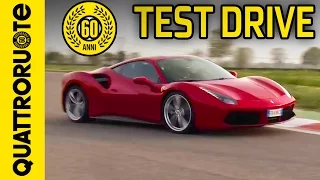Ferrari 488 GTB 2016 Test Drive e record in pista | Quattroruote