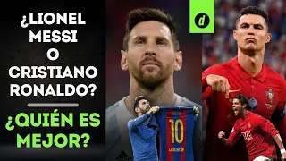 ¿Quién es MEJOR: LIONEL MESSI o CRISTIANO RONALDO ? | LA RESPUESTA