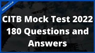 CSCS Test 2023 | CSCS Green Card Test | 180 NEW CSCS Health and Safety Test Questions