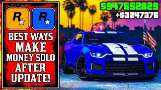 This Is So EASY.. The BEST WAYS To Make Money SOLO After UPDATE in GTA Online! (GTA5 Fast Money)