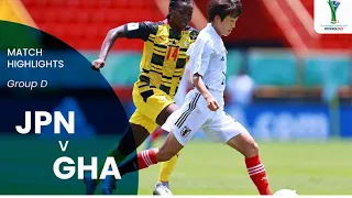 WATCH ALL EXTENDED HIGHLIGHTS OF 🇬🇭GHANA VS 🇯🇵JAPAN IN THE FIFA U20 WOMEN'S WORLD CUP IN COSTA RICA