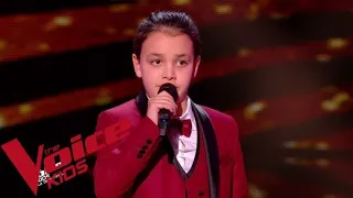 Claude François - Reste - Nahel | The Voice Kids 2022 | Demi-finale