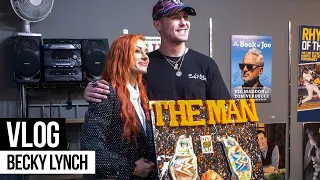 Becky Lynch’s book tour vlog