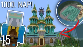 1000. nap: ÁTALAKÍTOTTAM az óceáni templomot! | Minecraft 1.19 Let's Play - 15. rész