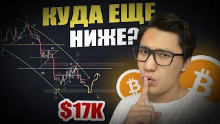 ⚠️Биткоин. ЭТО ЕЩЕ не ВСЕ ... Куда БУДЕТ ПАДАТЬ btc дальше?