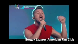 Sergey Lazarev at the Muz TV "Concert of All Lovers"