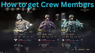 Warframe How to Get Crew Members for your Railjack