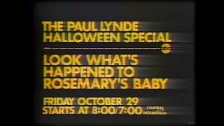 The Paul Lynde Halloween Special & Look What's Happened To Rosemary's Baby 1976 ABC Promo