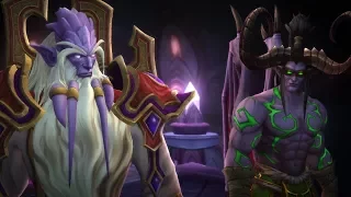 Argus Velen Illidan Cinematic World of Warcraft Legion Patch 7.3