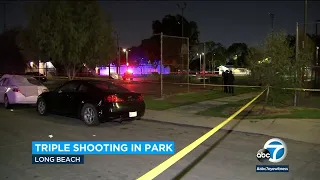 17-year-old boy critically injured during shooting at Long Beach park; 2 others also hospitalized