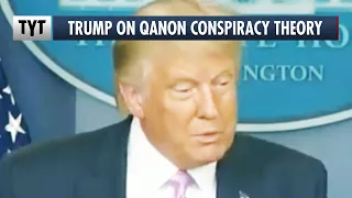 Trump's UNBELIEVABLE Response to QAnon Conspiracy Question
