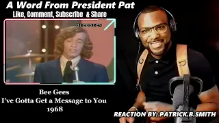 Bee Gees - I've Gotta Get a Message to You - 1968 -REACTION VIDEO