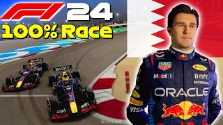 F1 24 - Let's Make Checo World Champion #1: 100% Race Bahrain
