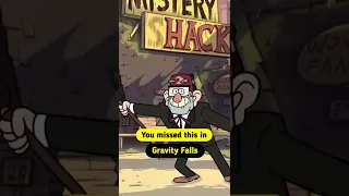 You missed this in GRAVITY FALLS