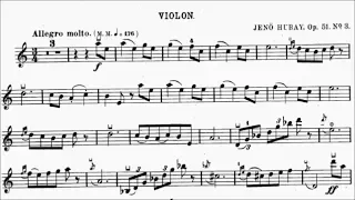 ABRSM Violin 2020-2023 Grade 7 C8 Hubay Bolero Op.51 No.3 Sheet Music