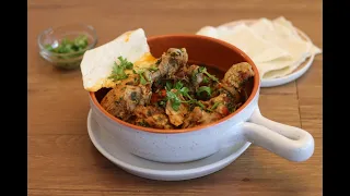 Georgian Style Chicken Tomato Stew “Chakhokhbili”! (ჩახოხბილი)