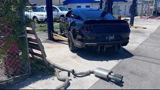 Corsa Xtreme meets CATLESS Long Tube Headers (Loudest Mustang in Florida)