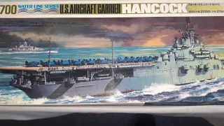 1/700 US Navy Aircraft Carrier USS Hancock, Essex Class from Hasegawa