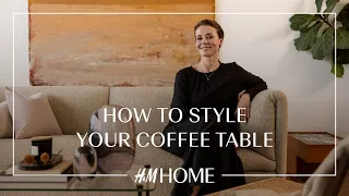 Tutorial: How to style your coffee table like a pro