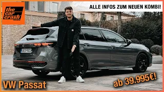 VW Passat Variant im Test (2024) Alle Infos zum NEUEN Kombi ab 39.995€! Fahrbericht | Review | B9