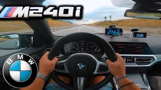 0-250 km/h | 2022 BMW M240i xDrive | TOP SPEED and Acceleration TEST✔