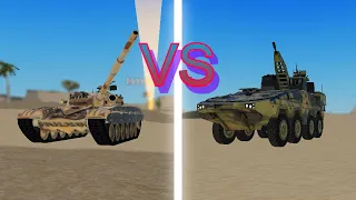 boxer vs t-72, which one is better ? | war tycoon #wartycoon