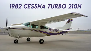 1982 Cessna Turbo 210N For Sale (Flight to Hemet-Ryan Airport)