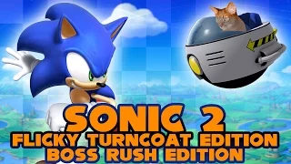 Sonic 2 Flicky Turncoat Edition Boss Rush Edition - Walkthrough