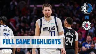 Luka Doncic (32 points) Highlights vs. LA Clippers | 4/23/24