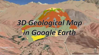 3D Geological Map in Google Earth