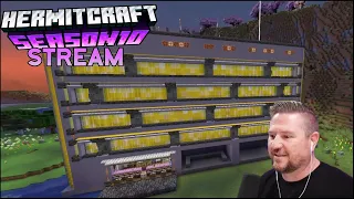 Farming and Detailing the City! - Hermitcraft S10 Stream