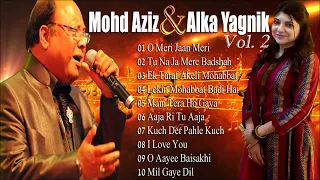 Best Of Alka Yagnik & Mohd Aziz hits Bollywood Songs | Best Romantic Duets | Audio Jukebox