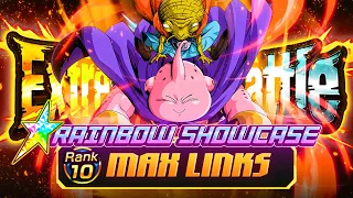 BUSTED EZA PRIME BATTLE LR BABIDI & BUU MAX LINKS RAINBOW SHOWCASE! WORTH THE GRIND? [Dokkan Battle]