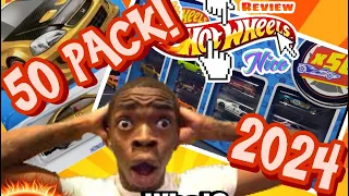 UNBOXING 2024 target Exclusive #hotwheels 50 Pack! #diecast Review!