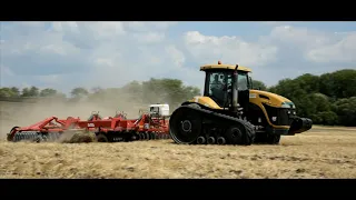 Sezóna / Season 2019 - 4 Challenger tractors at work ( 2x Mt575B , Mt665B , Mt765 )