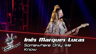 Inês Marques Lucas - "Somewhere Only We Know" | Blind Audition | The Voice Portugal