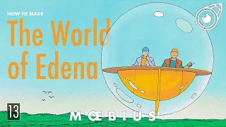 Mœbius philosophical journey into The World of Edena, his most ambitious and personal work of art