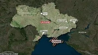 У Слов'янську підбили літак з гуманітарним вантажем