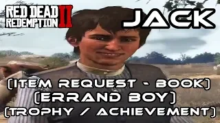 Red Dead Redemption 2 (RDR2) I Missable - Jack Item Request (Book) (Errand Boy)