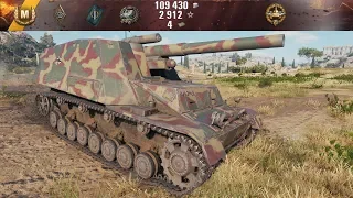 Hummel 3,5K DMG | World of Tanks gameplay