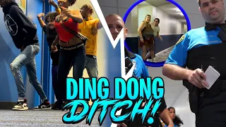 EXTREME DING DONG DITCH PART 51! **KARENS CALL POLICE**