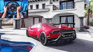 1300HP Twin Turbo Lamborghini Huracán Performante - Forza Horizon 5 (Thrustmaster TX) Gameplay